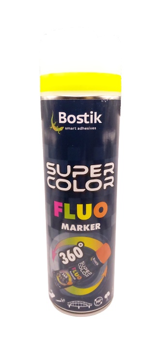 Spray SUPER color 500 ml fluomarker żółty
