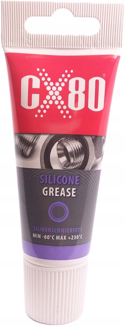 CX80 Smar Silikonowy 40 g bezbarwny -60°C do +230°C