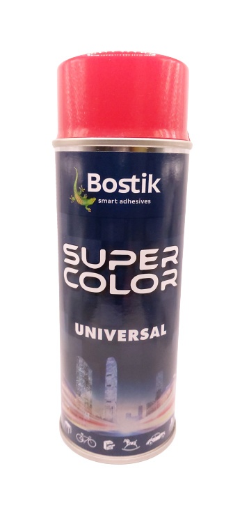 Spray SUPER color 400 ml czerwony ognisty RAL3000