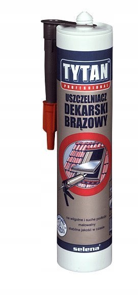 Uszczelniacz dekarski TYTAN 310 ml bezbarwny