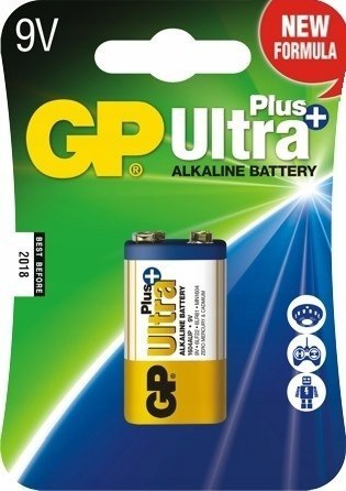 Bateria ULTRA+ ALKALINE 9 V 6LF22