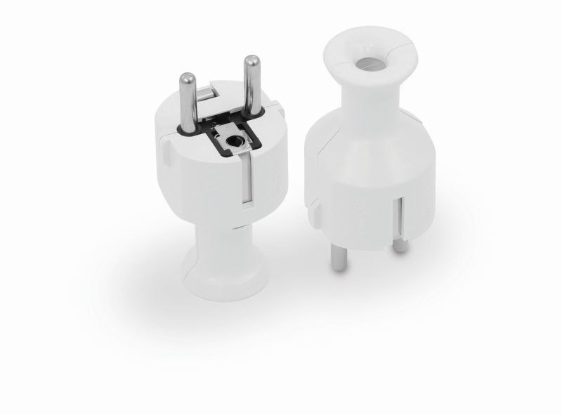 Wtyczka prosta rozbieralna UNI-SCHUKO, 2P+Z 16 A