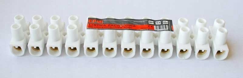 Listwa zaciskowa 12-TOROWA 4.0 mm²