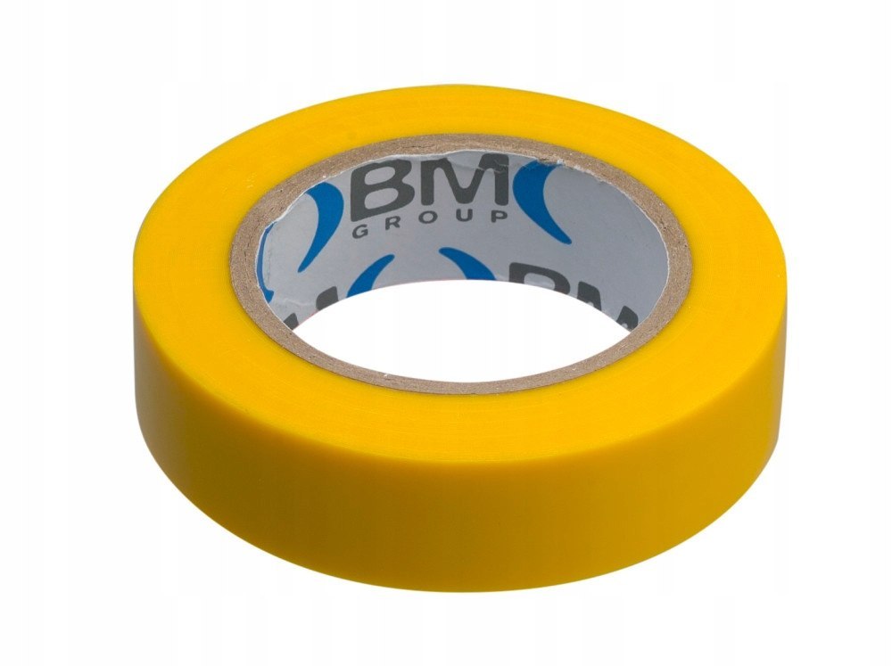 Taśma elektroizolacyjna 10 m*15 mm żółta