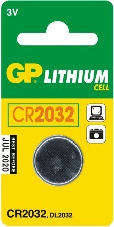 Bateria guzikowa litowa 3 V CR2032