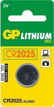Bateria guzikowa litowa 3 V CR2025