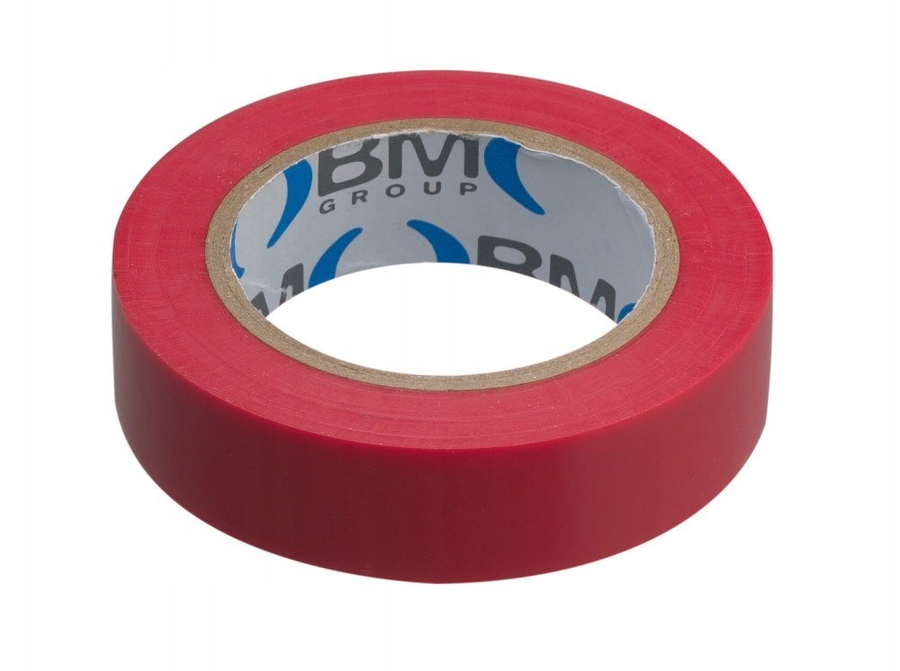 Taśma elektroizolacyjna 10 m*15 mm czerwona