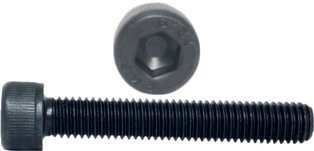 M10x16 Śruby imbusowe czarne 12.9 DIN 912 PG 5 szt.