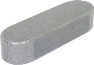 Wpust pryzmatyczny klin 8x7x90 DIN6885 2 szt.