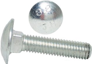 M8x20 Śruby zamkowe kl.8.8 ocynk DIN 603 PG 5 szt.