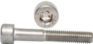 M6x45 Śruby imbusowe A2 DIN 912 NG 3 szt.