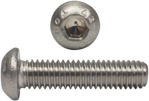 M8x40 Śruby kuliste nierdzewne A2 ISO 7380 5 szt.