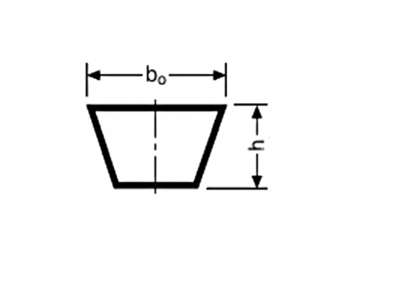 Pas klinowy BLX Z HZ 10x6x670 Ld