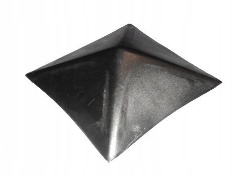 DASZEK METALOWY NA SŁUPEK OGRODZENIOWY 120*120 mm