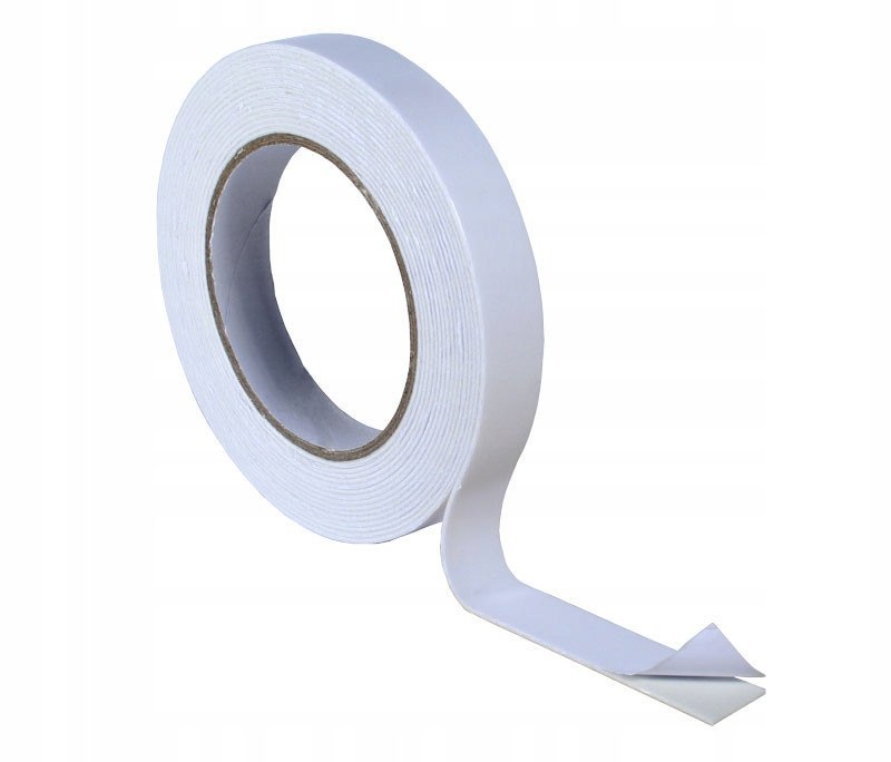 TAŚMA DWUSTRONNA PIANKOWA BIANKA 19 mm*5M