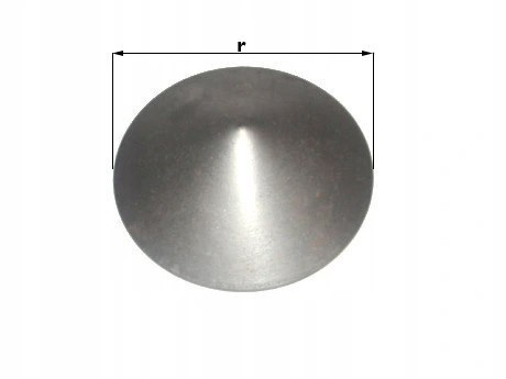 DASZEK METALOWY NA SŁUPEK OGRODZENIOWY 60 mm 2 szt.