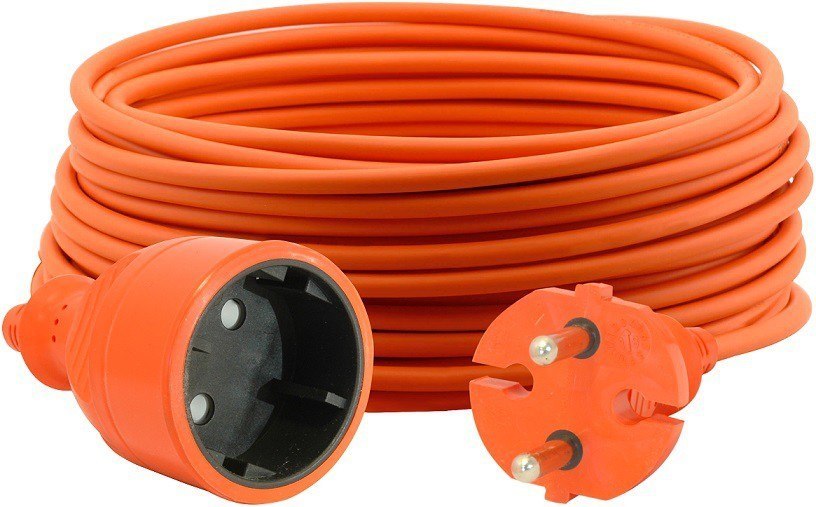 PRZEDŁUŻACZ OGRODOWY 20M PRZEWÓD H05VV-F 2*1 mm