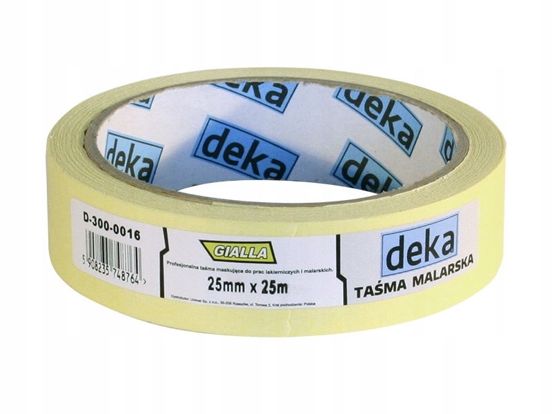 TAŚMA MALARSKA GIALLA 19 mm*25M