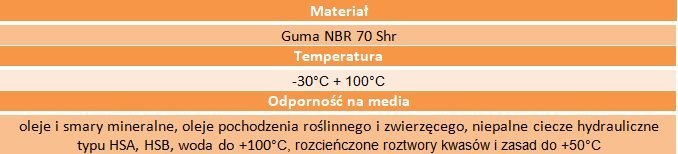 Simering 110x150x15 nierdzewna sprężyna