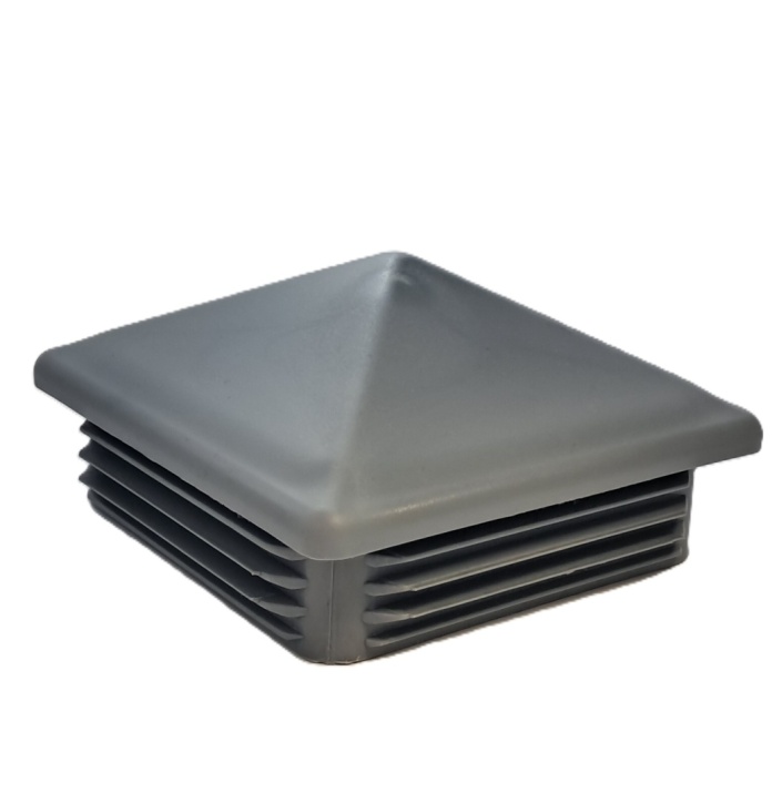 Zaślepka profilu koperta 80x80 mm szara 5 szt.
