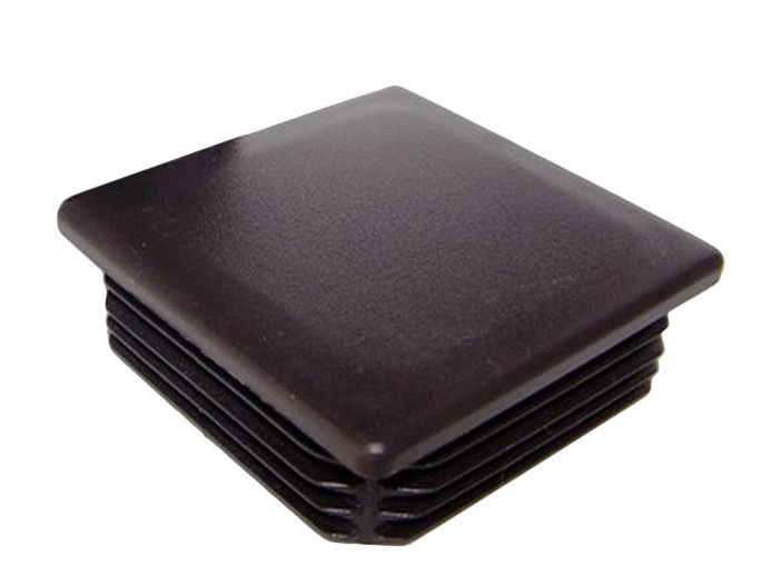 Zaślepka profilu brązowa 60x60 mm kwadrat 5 szt.