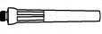 Korek do palnika 9/20+ORING 98W77 L=146 mm