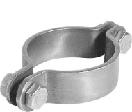 Obejma do rur nierdzewna DN 40 48,3 mm AISI 304