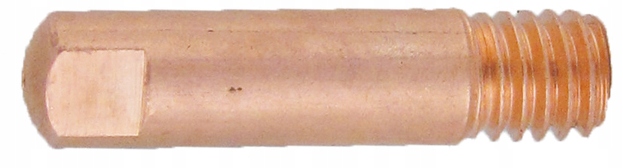 Końcówka prądowa M6x25 mm E-Cu 0,8 mm SPARTUS
