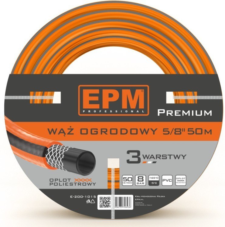Wąż zbrojony do urządzeń zraszających 5/8 50mb pre