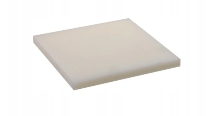 Płyta PTFE teflon biała 90x100x200 mm