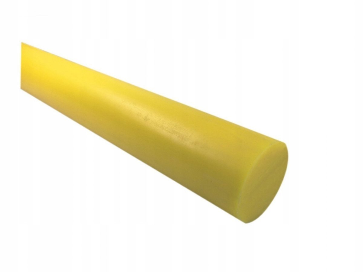 Pręt poliamid wałek Ø 100x1000 mm PA6-G żółty