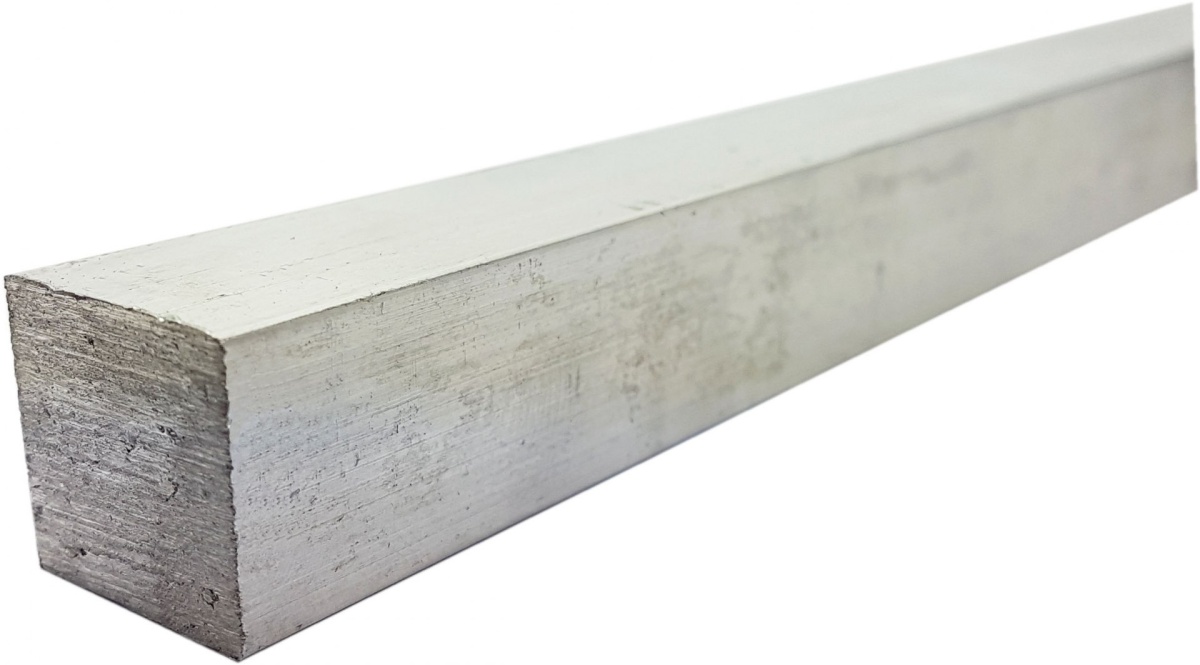Pręt kwadratowy aluminiowy 60x60 dł. 1000 mm