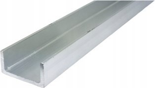 Ceownik aluminiowy 45x25x2,5 długość 2000 mm(200cm)
