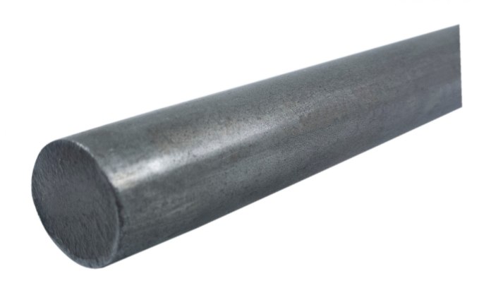 Pręt okrągły stalowy ciągniony C45 Ø 55 mm 3000 mm