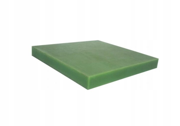 Płyta poliamid PA6-G+olej zielona 12x100x100 mm
