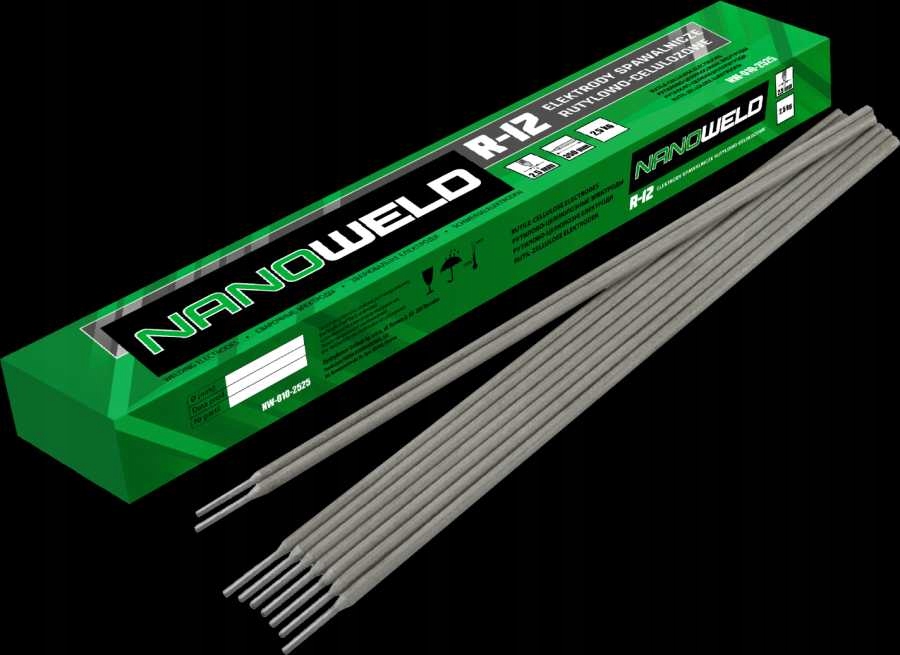 ELEKTRODA RUTYLOWA NANOWELD R-12 4.0*450 mm 2.5KG