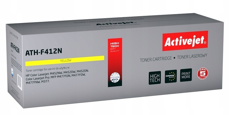 Toner Activejet ATH-F412N (zamiennik HP 410A CF412