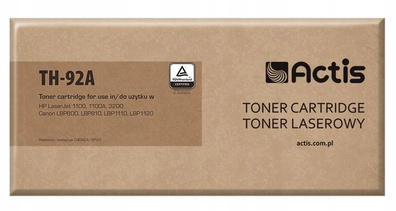 Toner ACTIS TH-92A (zamiennik HP 92A C4092A, Canon