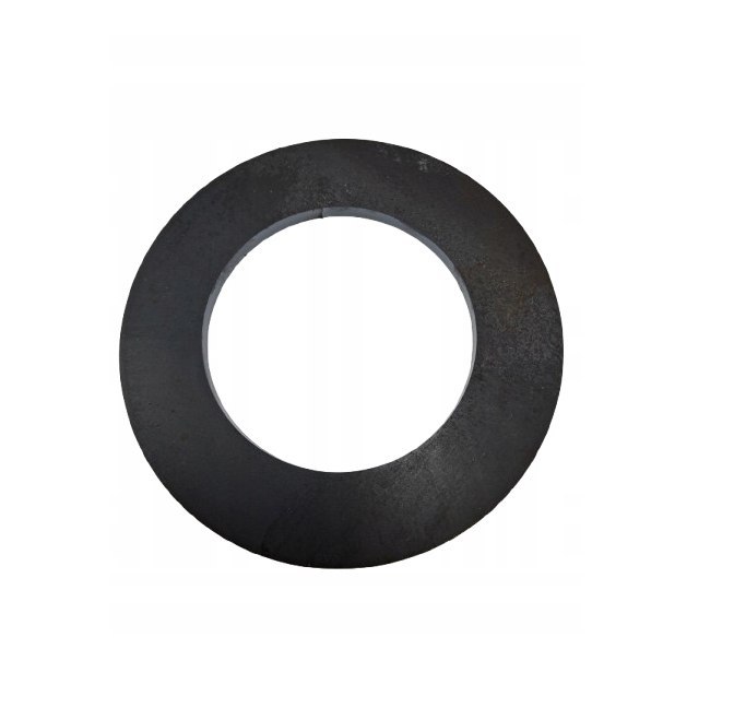 Blacha stalowa formatka koło 130x6 mm z otworem centralnym Ø 80 mm