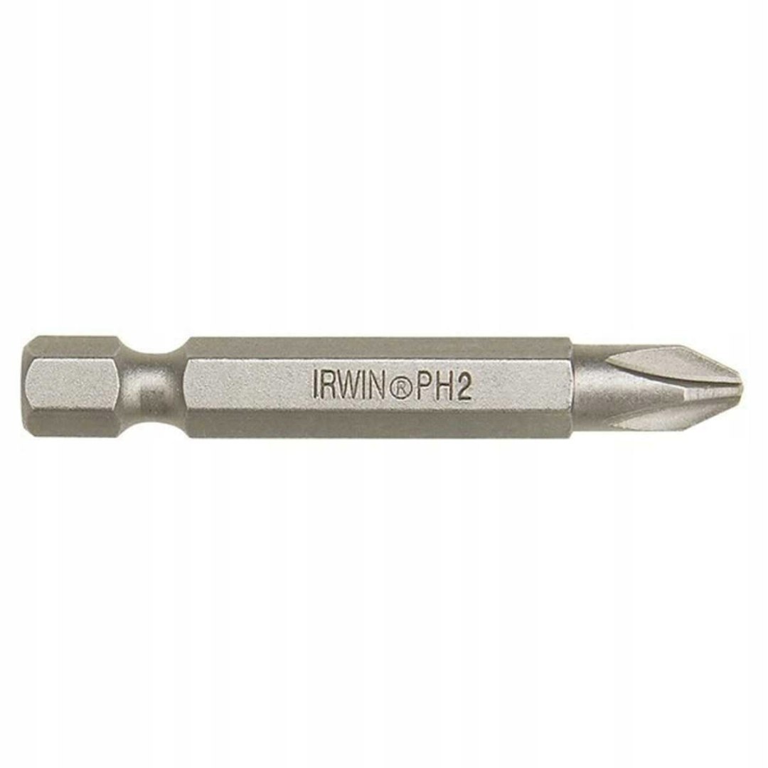 GROT, BIT, KOŃCÓWKA TYPU PHILLIPS PH2 1/4' DŁUGI 50 mm 5 szt.