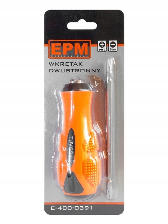 WKRĘTAK ODWRACALNY 220 mm Z BITEM PH2*6.0 mm