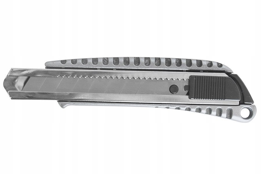 NÓŻ Z OSTRZEM ŁAMANYM 18 mm STOP CYNKU E-400-0417