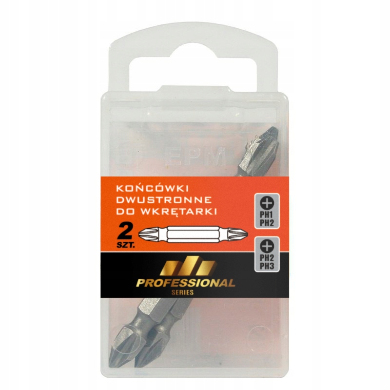 GROT, BIT DO WKRĘTARKI DWUSTRONNA 65 mm 2 szt. PH1-PH2,PH2-PH3
