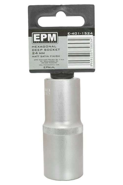 NASADKA DŁUGA 1/2'''' 6-KĄTNA SATIN 16 mm