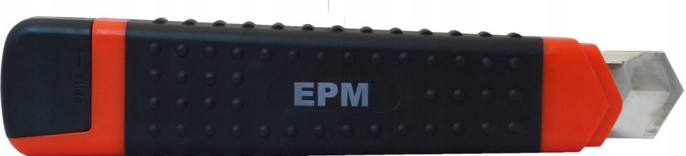 NÓŻ Z OSTRZEM ŁAMANYM 25 mm RUBBER E-400-0425