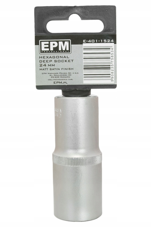 NASADKA DŁUGA 1/2'''' 6-KĄTNA SATIN 10 mm
