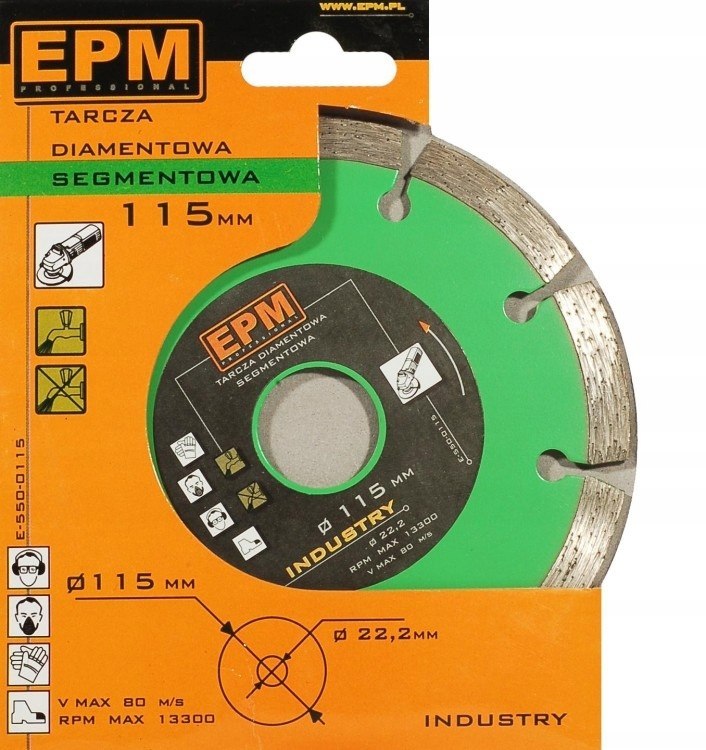 TARCZA DIAMENTOWA SEGMENTOWA 350 mm