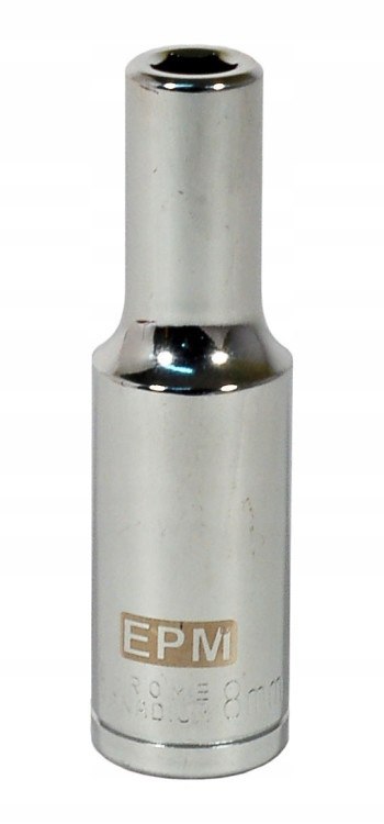 NASADKA DŁUGA 1/2'''' 6-KĄTNA CHROMOWANA 9 mm