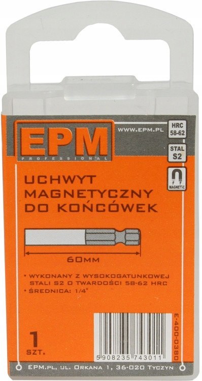 Uchwyt magnetyczny do końcówek 1/4
