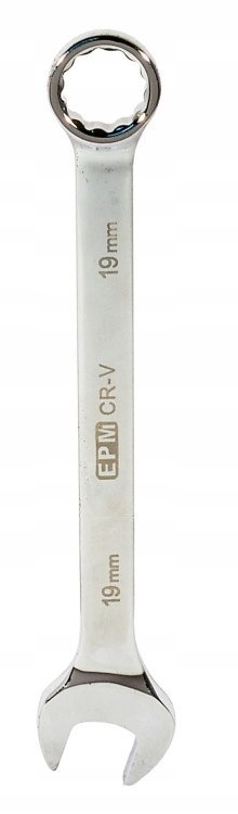 KLUCZ PŁASKO-OCZKOWY POLEROWANY 22 mm
